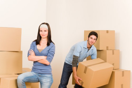 Clutter-free home before moving in Tooting