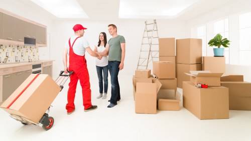 Experienced removalists handling furniture with care